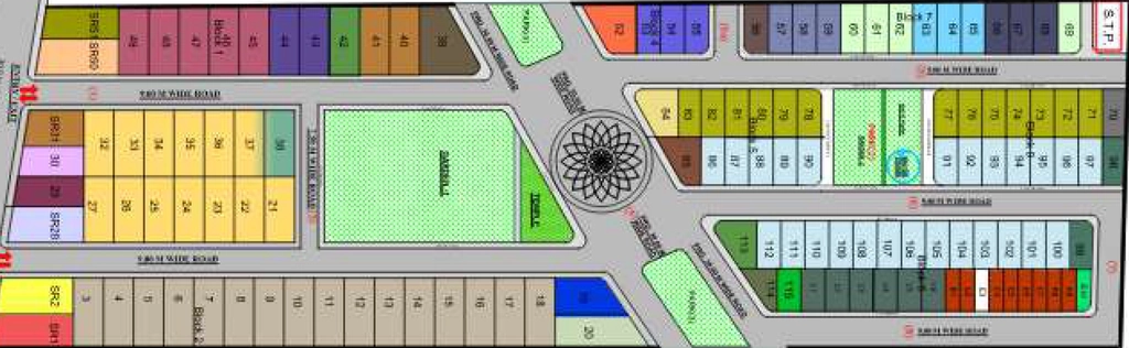 Master Plan of Siddham Devkrapa Corridor in Super Corridor, Indore - Image 365294