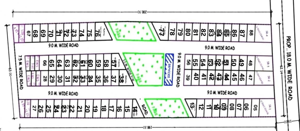 Master Plan of SSL Arise City in Super Corridor, Indore - Image 365360