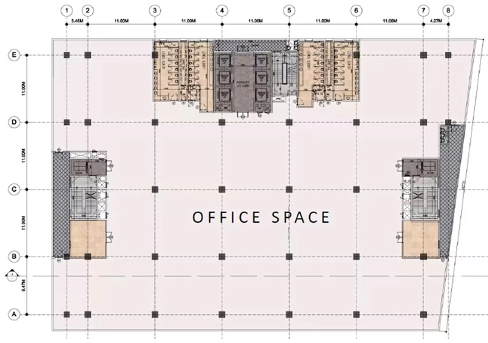 Master Plan of Phoenix 285 IT Park in Puppalaguda, Hyderabad - Image 319573