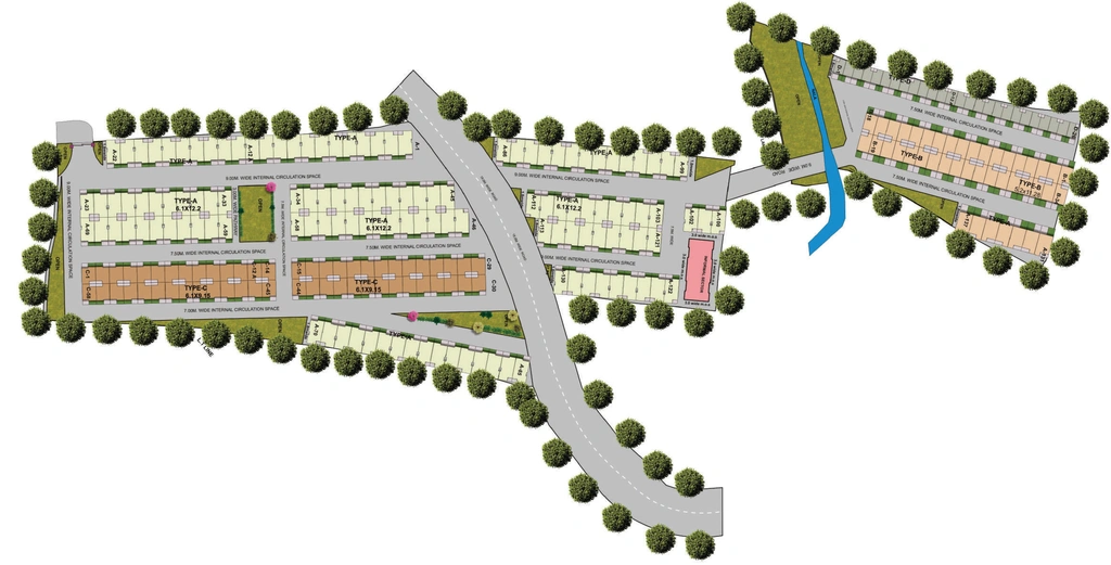 Master Plan of Fortune Greenshire in Kolar Road, Bhopal - Image 276832