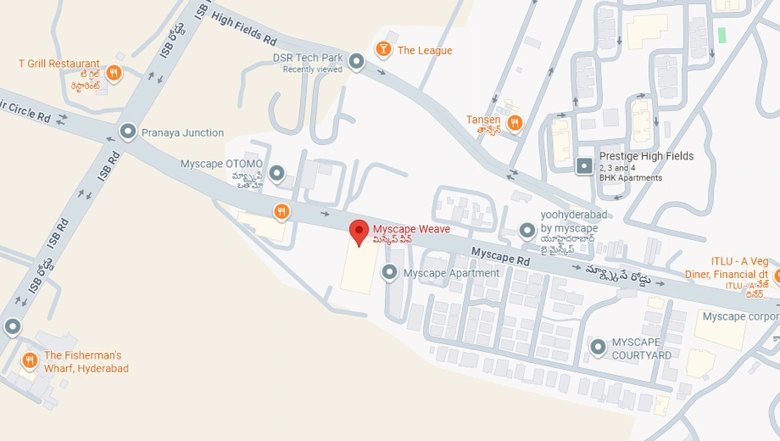Location of Myscape Weave in Financial District, Hyderabad - Image 311524