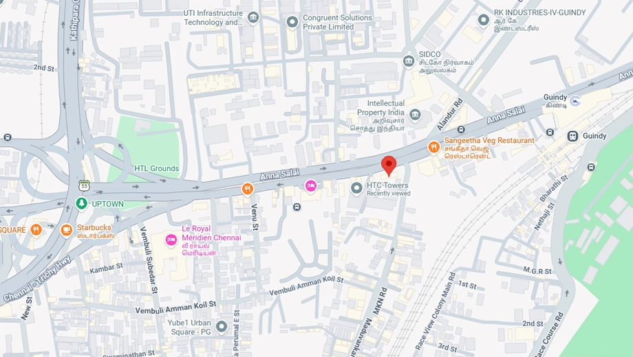 Location of HTC Towers in Guindy, Chennai - Image 367071
