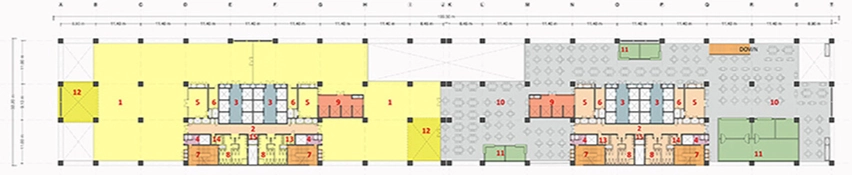 Floor Plan of Aurobindo Galaxy in Hitech City, Hyderabad - Image 316990