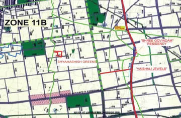 Location of Shyamashish Greens - Image 364339