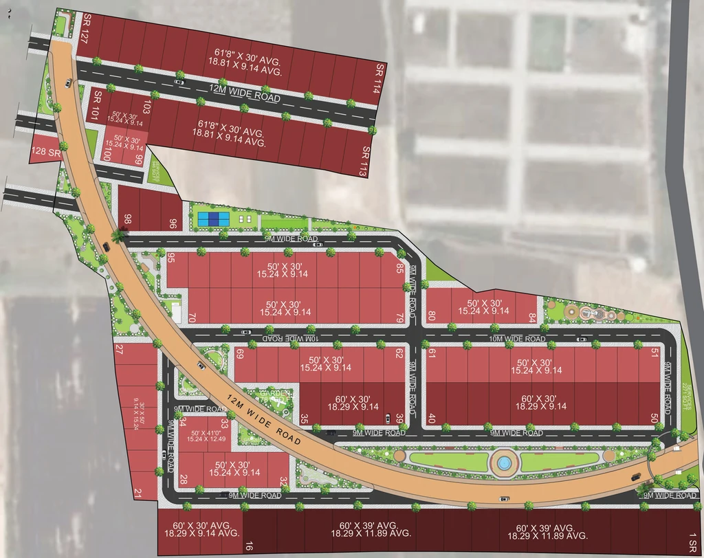 Master Plan of Emerald Crescent in Mayakhedi, Indore - Image 363961