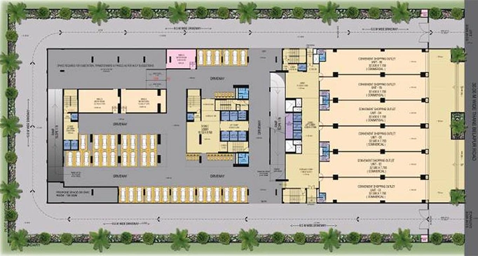 Master Plan of Plan M Business Park in Turbhe, Navi Mumbai - Image 269510
