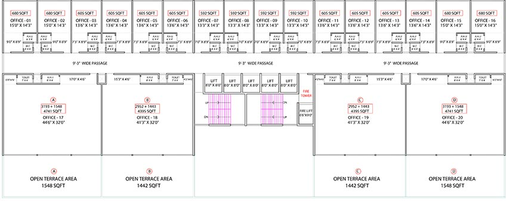 Floor Plan of Plan I Business Park in Nerul, Navi Mumbai - Image 269494
