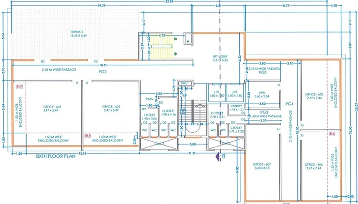 Floor Plan of Siddh Icon in Baner, Pune - Image 271826