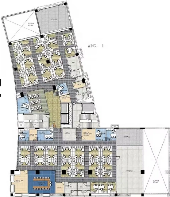 Floor Plan of ACR Towers in Ashok Nagar, Bangalore - Image 281086