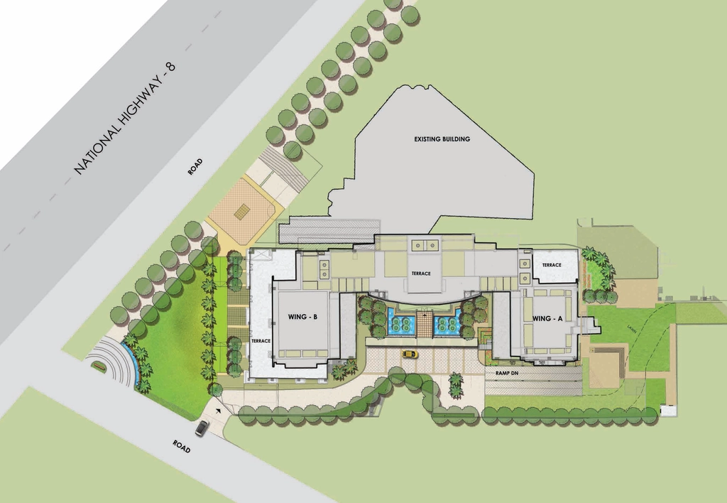 Master Plan of Experion Milestone Centre in Sector 15, Gurgaon - Image 362351