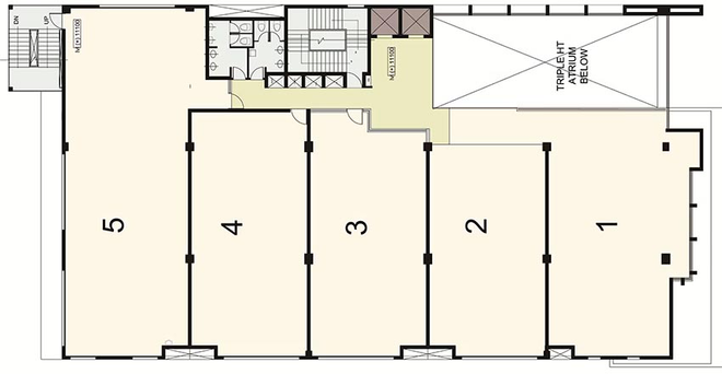 Floor Plan of A-91 Business Tower Okhla 2 in Okhla, New Delhi - Image 272583