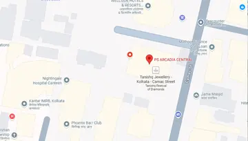 Location of Regus PS Arcadia Central Co-Working space in Elgin, Kolkata - Image 283349