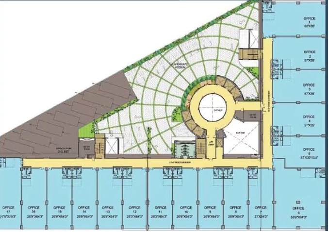 Master Plan of Neelkanth Corporate Park in Vidyavihar East, Mumbai - Image 278442