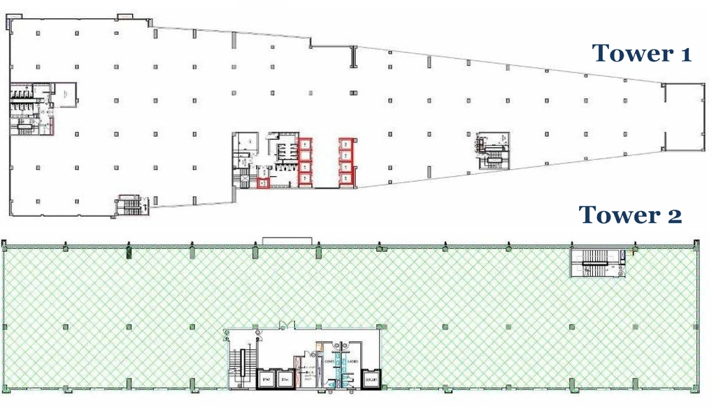 Floor Plan of Orient Bestech Business in Sector 34, Gurgaon - Image 362616