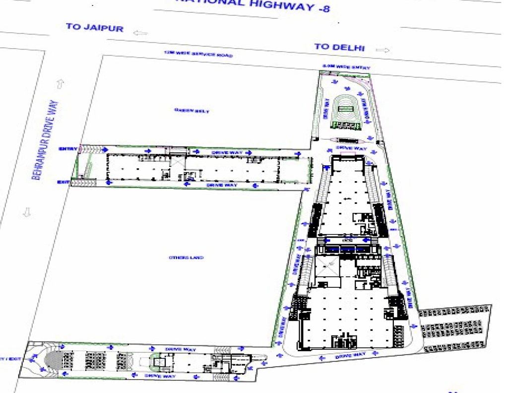 Master Plan of Orient Bestech Business in Sector 34, Gurgaon - Image 362617