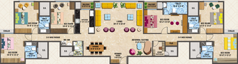 6 BHK Flat in Arihant Advika in Vashi, Navi Mumbai - Image 687116