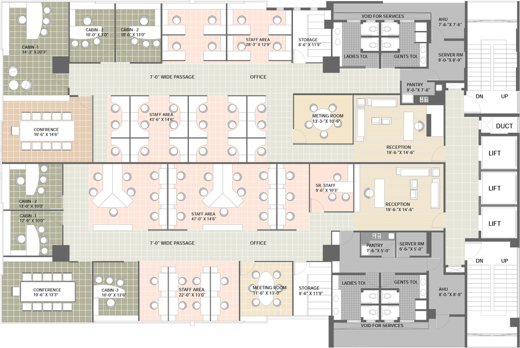 Floor Plan of Gala Impecca in Andheri East, Mumbai - Image 279002
