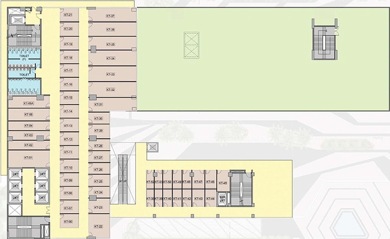 Floor Plan of Paras Avenue in Sector 129, Noida - Image 302804