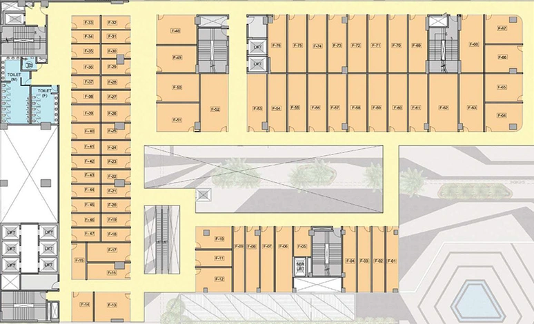 Floor Plan of Paras Avenue in Sector 129, Noida - Image 302807