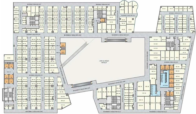 Floor Plan of Iris Broadway Greno West in Sector 16 B, Greater Noida - Image 304706