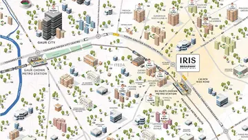 Location of Iris Broadway Greno West - Image 304702