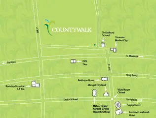 Location of Aarone Countywalk - Image 364017