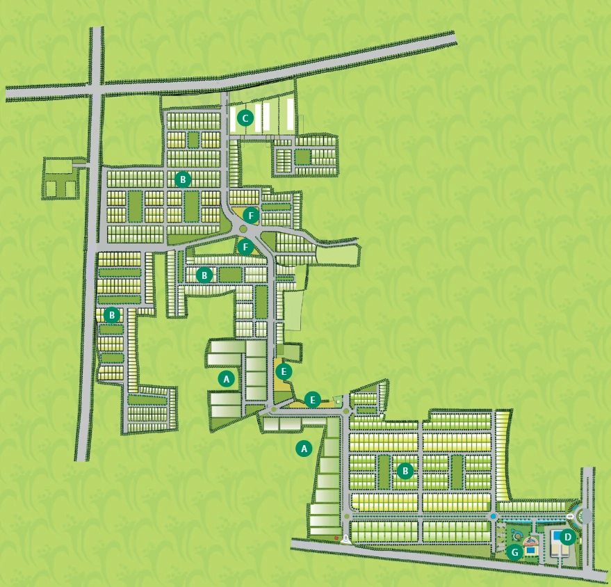 Master Plan of Aarone Countywalk in Jhalariya, Indore - Image 364018