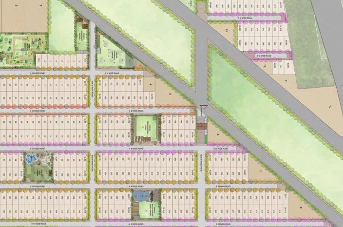Master Plan of Skye Luxuria City in Higonya, Indore - Image 364027