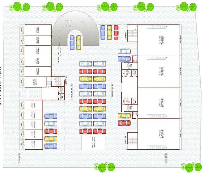 Master Plan of Niharika Mirage in Kharghar, Navi Mumbai - Image 269479