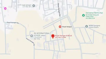 Location of Happy Royal Aangan Block B - Image 365932