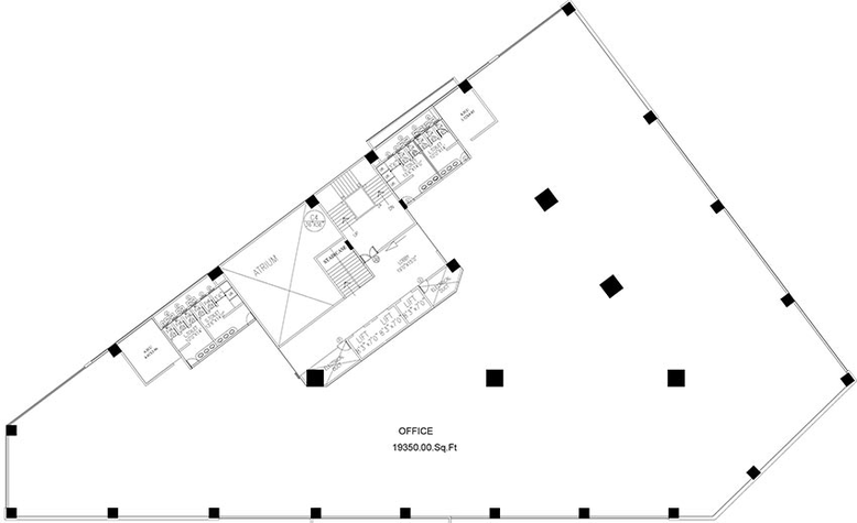 Floor Plan of Lalani Quantum in Bavdhan, Pune - Image 271471