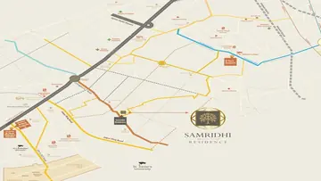 Location of R Tech Samridhi Residency - Image 363227