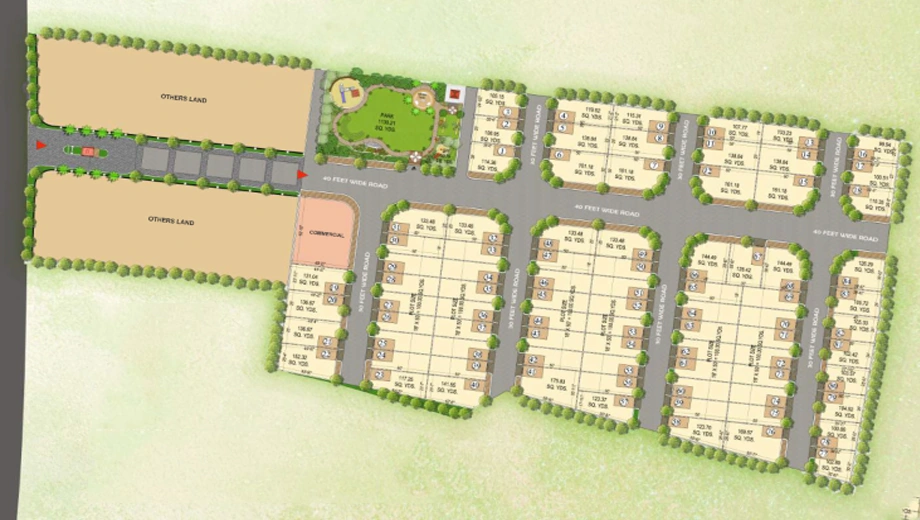 Master Plan of R Tech Samridhi Residency in Mansarovar, Jaipur - Image 363228