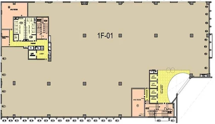 Floor Plan of Ambience Tower Shalimar Bagh in Shalimar Bagh, New Delhi - Image 272610