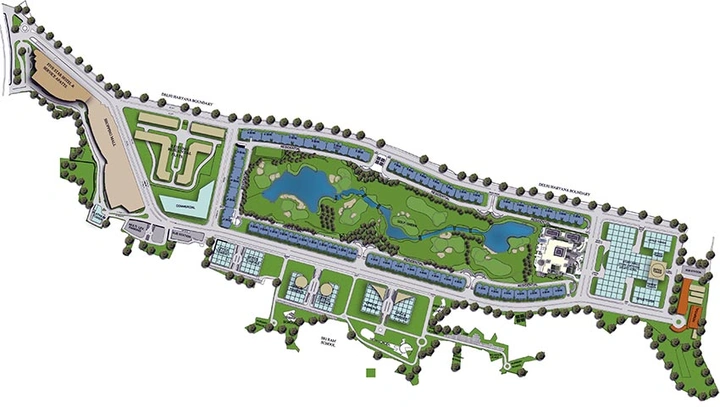Master Plan of Ambience Corporate Tower 1 in Sector 24, Gurgaon - Image 272927