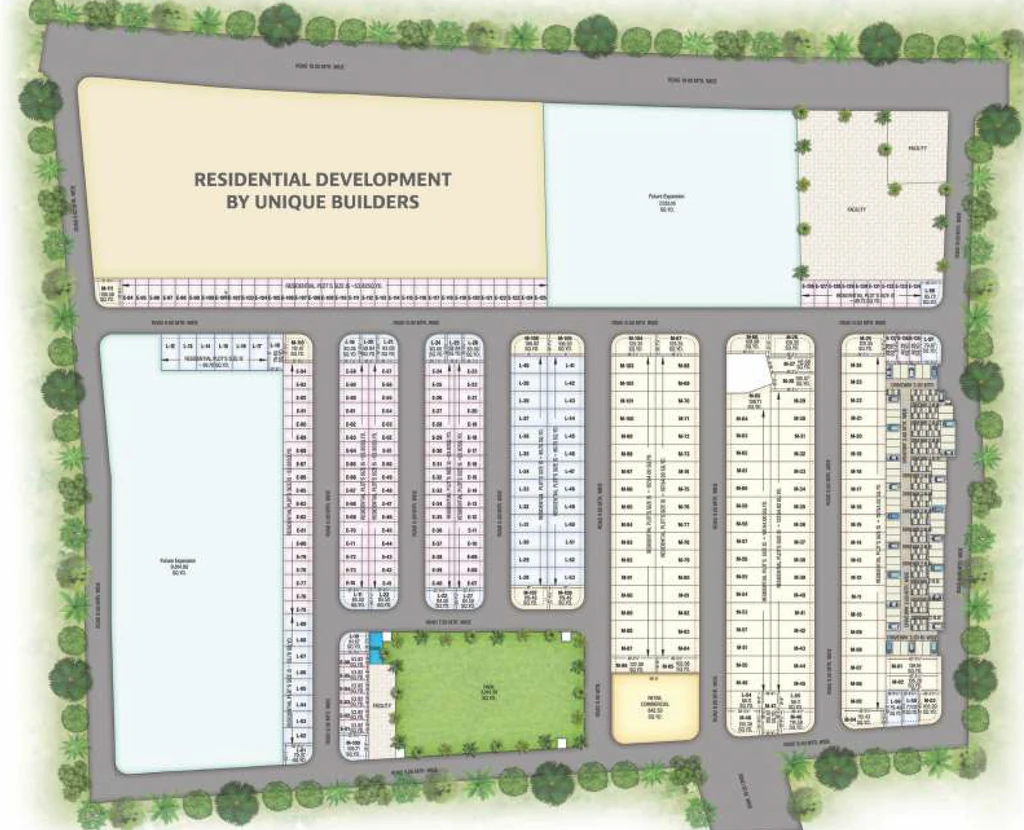 Master Plan of Unique Life Phase 1 in Ajmer Road, Jaipur - Image 365994