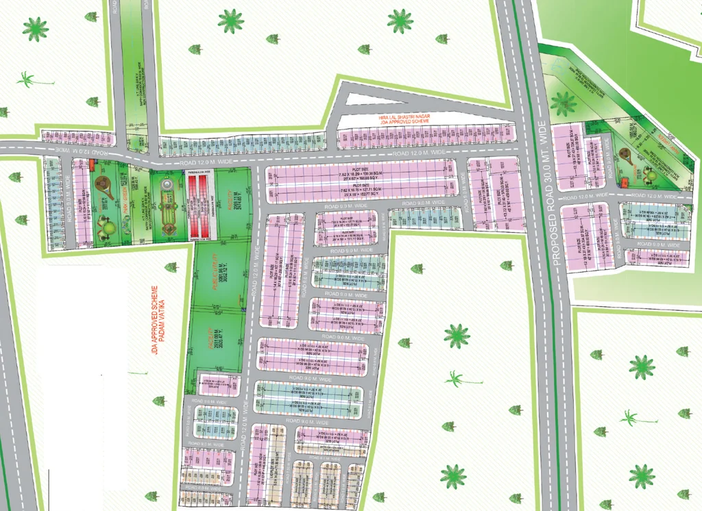 Master Plan of Riyasat Vatika in Vatika Road, Jaipur - Image 364329