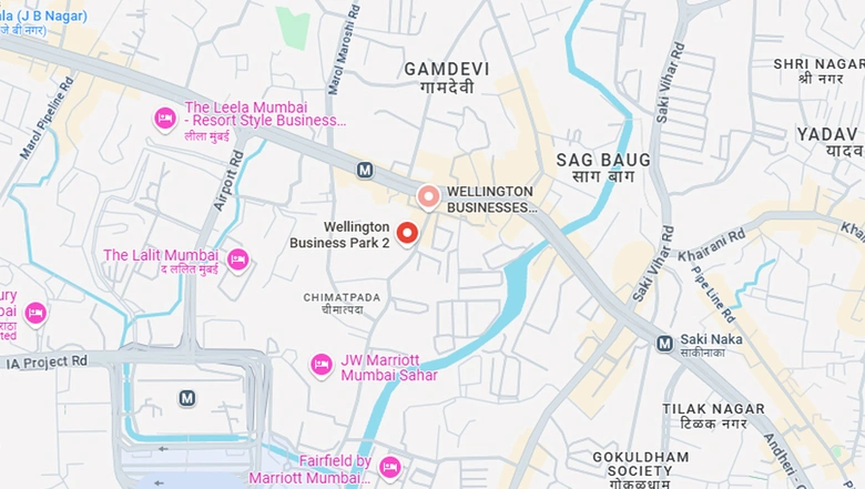 Location of Wellington Business Park 1 in Andheri East, Mumbai - Image 278508
