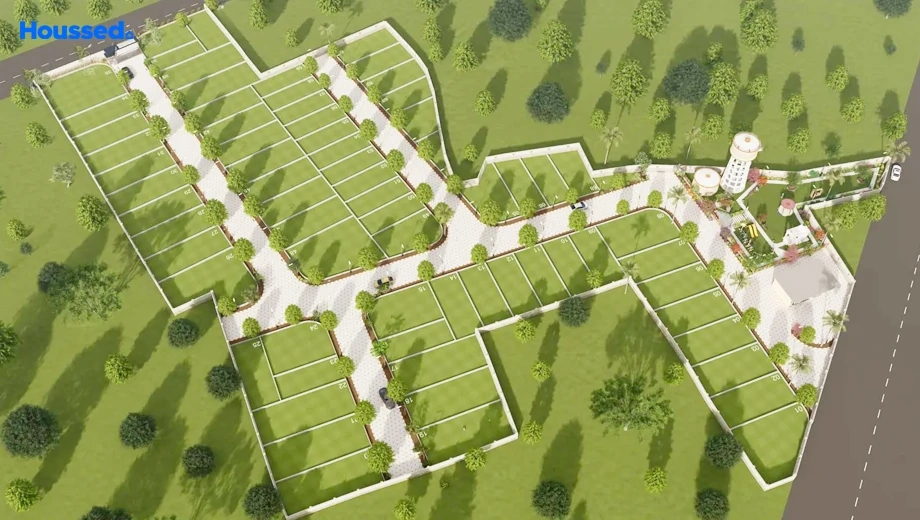 Master Plan of Riyasat Krishnam Residency in Bhankrota, Jaipur - Image 363333