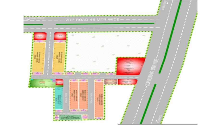 Master Plan of HighFly Govind Harivan in Sanganer, Jaipur - Image 365513