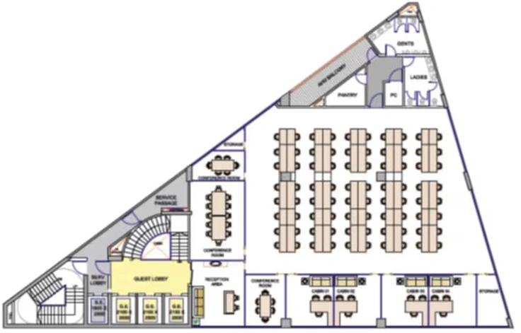 Master Plan of Sky Belvedere in Kalyani Nagar, Pune - Image 279923