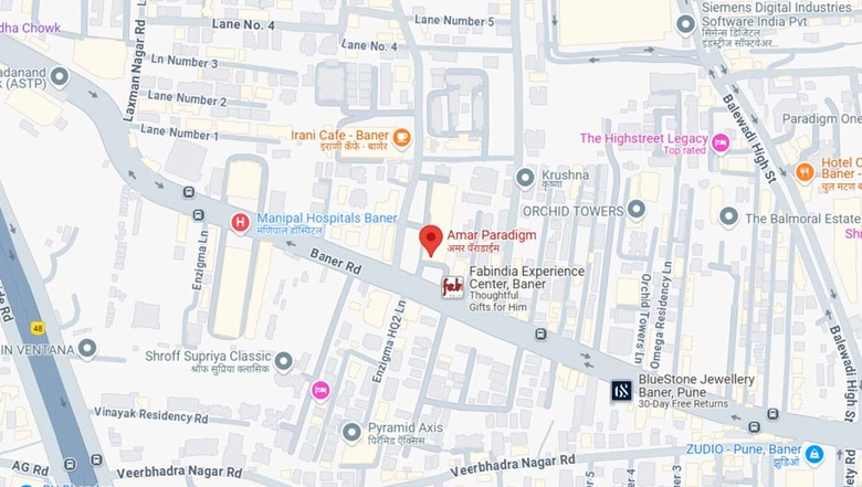 Location of Amar Paradigm in Baner, Pune - Image 271382
