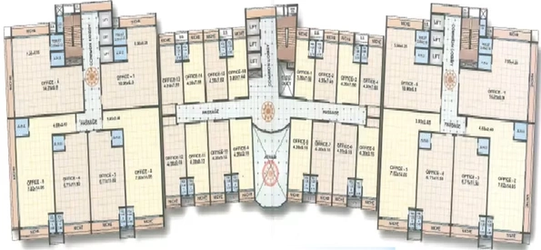 Floor Plan of DS Square in Ghatkopar East, Mumbai - Image 278473