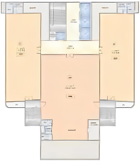 Floor Plan of Akshar Blue Chip IT Park in Turbhe, Navi Mumbai - Image 269345