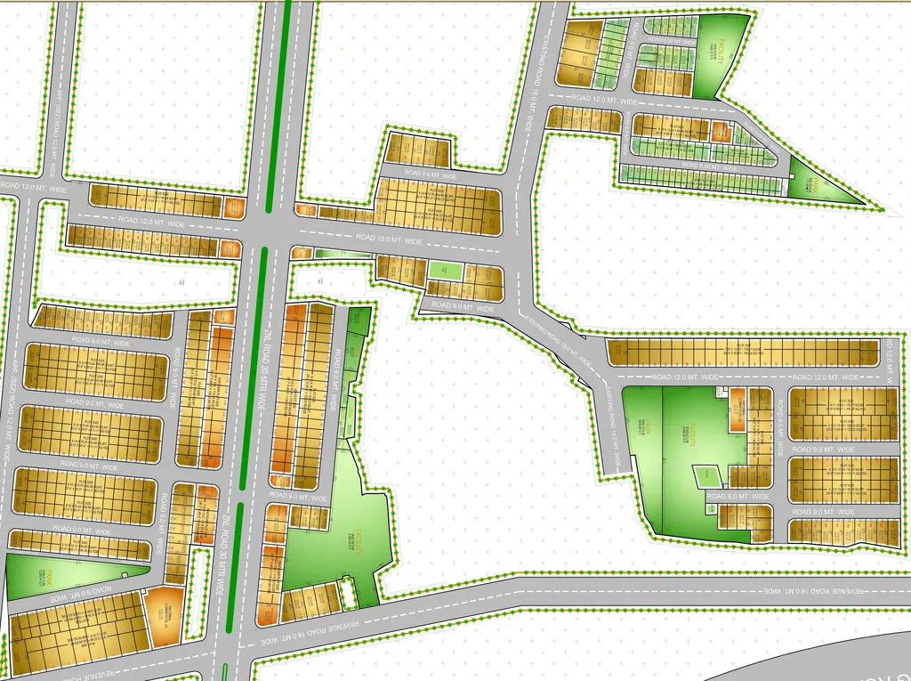 Master Plan of VRB The Golden City in Jhotwara Industrial Area, Jaipur - Image 364889