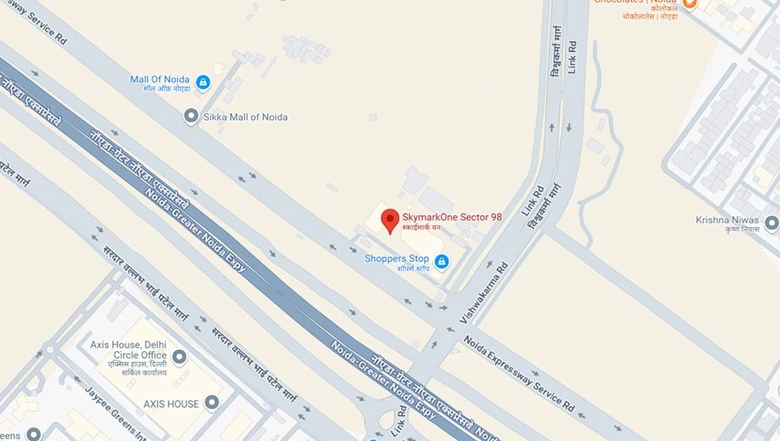 Location of One Skymark in Sector 98, Noida - Image 272520