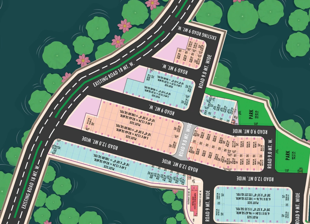 Master Plan of Kedia Shri Vatsal in Sikar Road, Jaipur - Image 364642