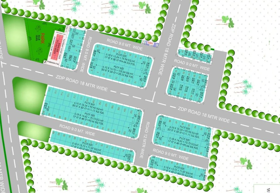 Master Plan of Kedias Aravali Phase 1 in Kalwar Road, Jaipur - Image 364504