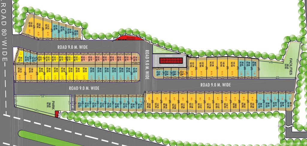 Master Plan of Shyamashish Vaishali Jewels in Vaishali Nagar, Jaipur - Image 364677