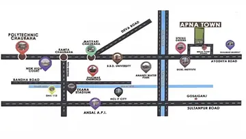 Location of Emcpmpass Apna Town - Image 276900